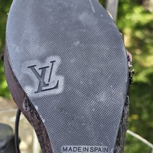 Crystal Embellished Platform Espadrille Sandals - Image 14