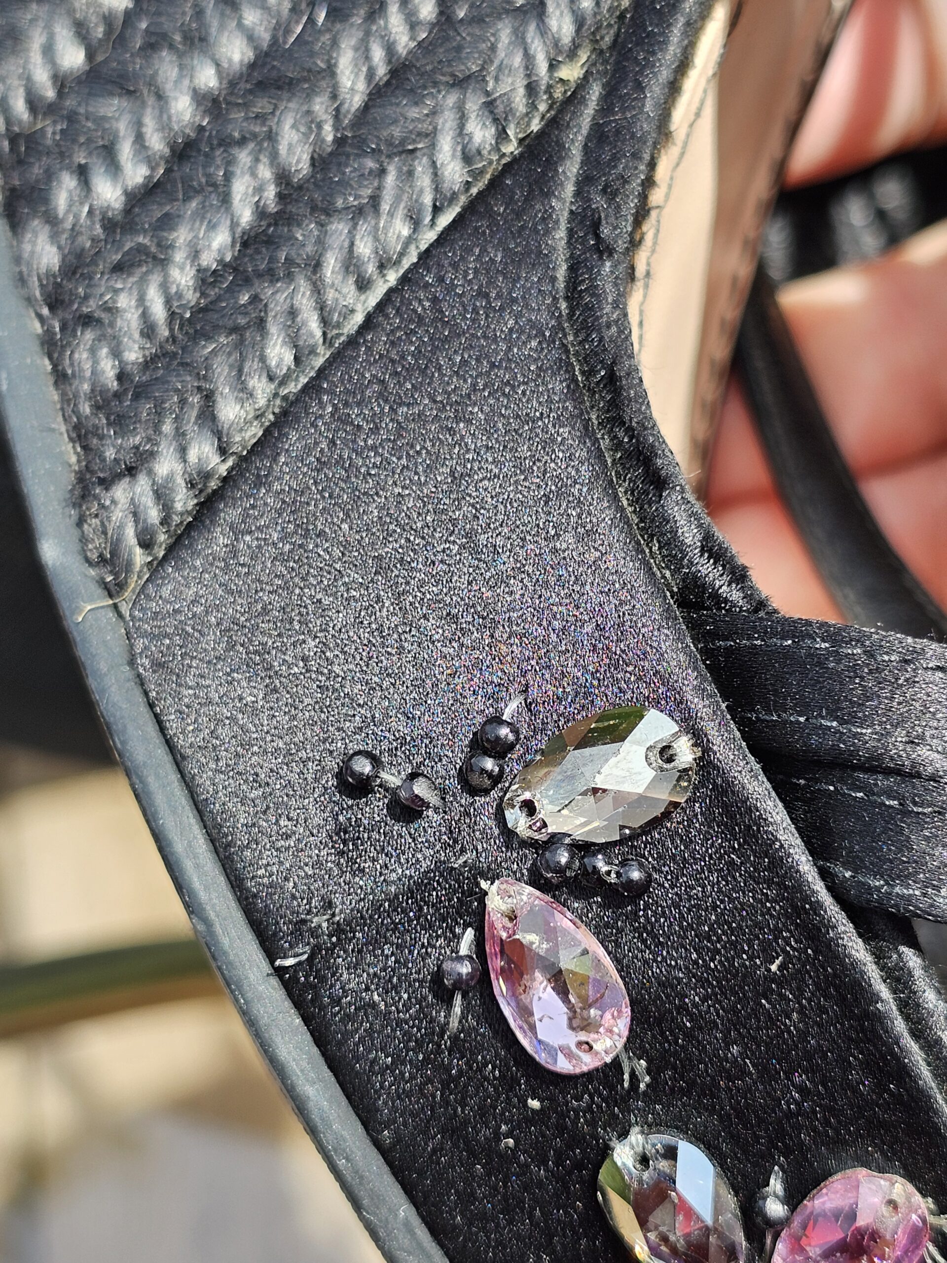 Crystal Embellished Platform Espadrille Sandals - Image 16