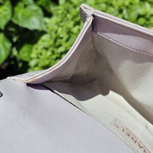 Chanel Boy Bag Medium Purple Patent - Image 17