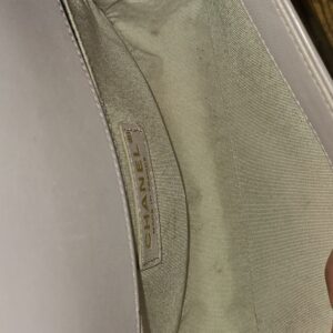 Chanel Boy Bag Medium Purple Patent - Image 22
