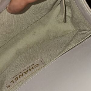 Chanel Boy Bag Medium Purple Patent - Image 23