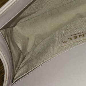 Chanel Boy Bag Medium Purple Patent - Image 24