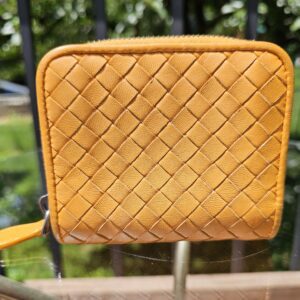 Intrecciato Weave Continental Wallet