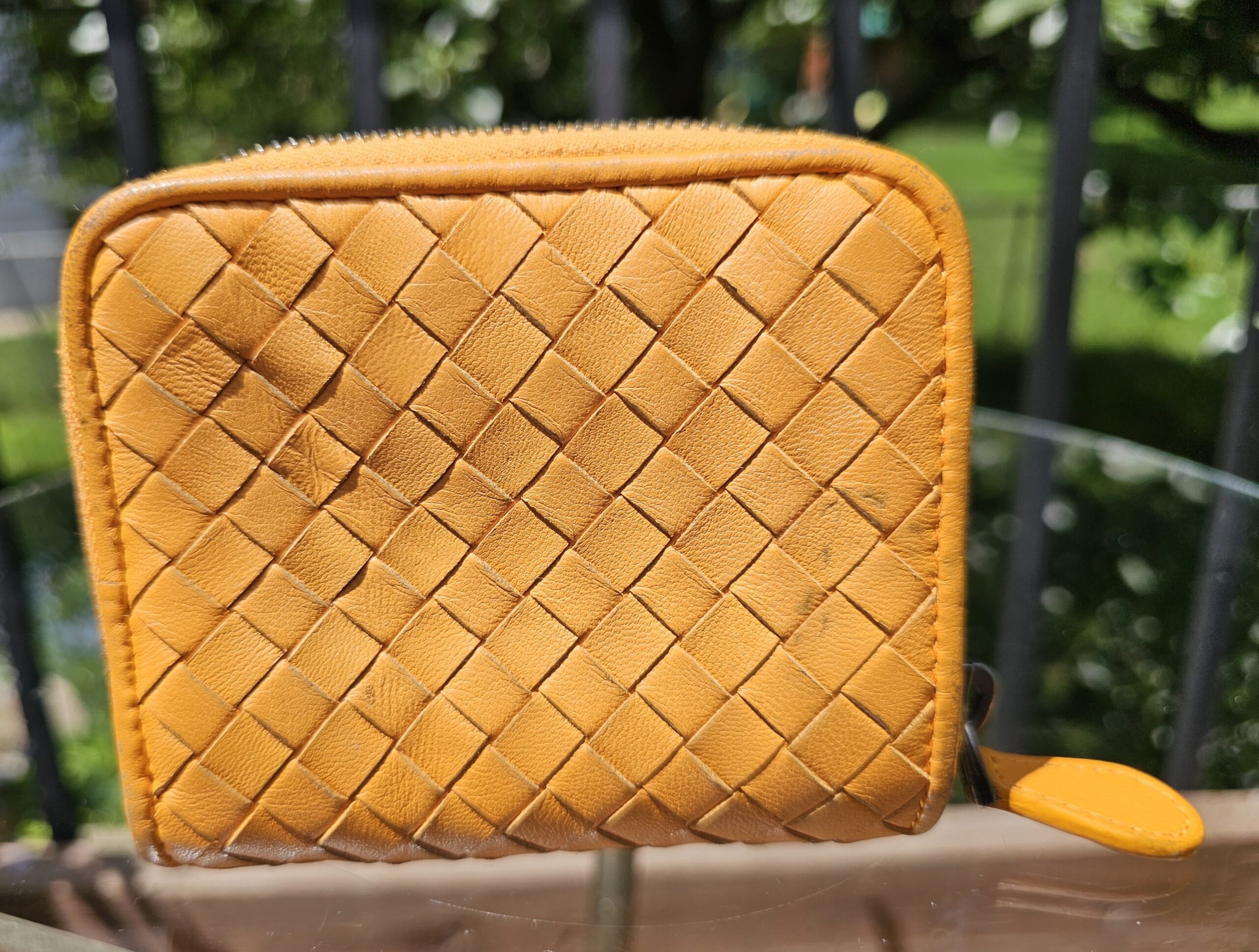 Intrecciato Weave Continental Wallet - Image 3