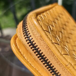 Intrecciato Weave Continental Wallet - Image 9