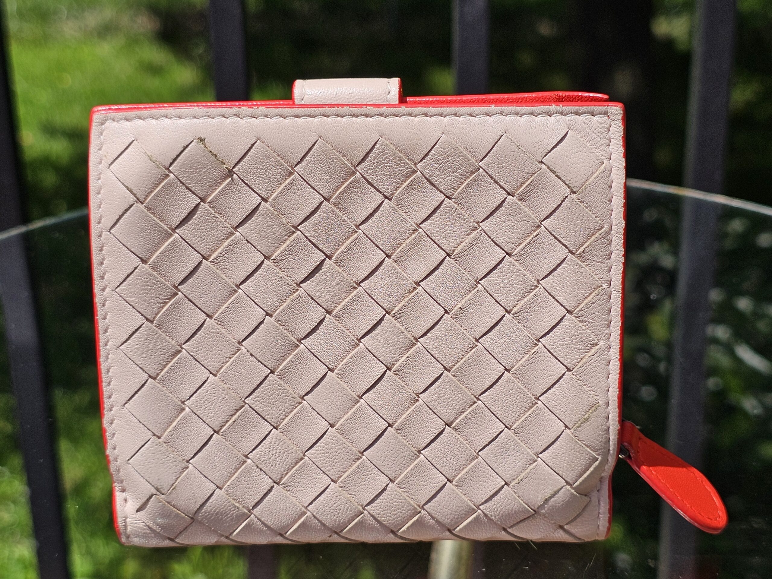 Intrecciato Weave Lambskin Wallet - Image 3
