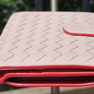 Intrecciato Weave Lambskin Wallet - Image 5