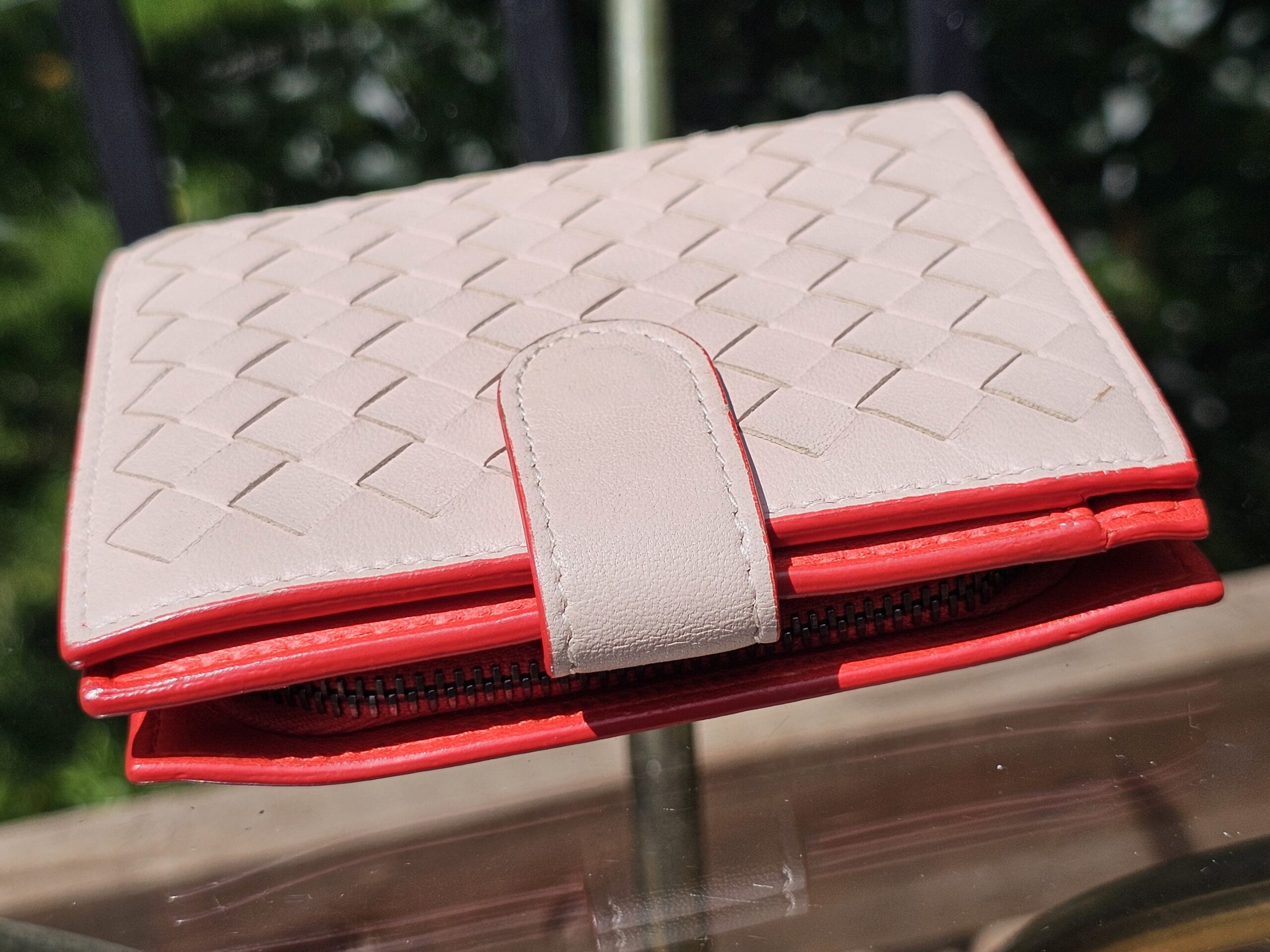 Intrecciato Weave Lambskin Wallet - Image 6