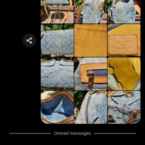 Denim Baggy PM w/Long Stap - Image 24