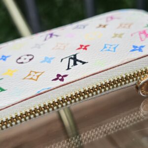 White Multicolor Key Pouch - Image 6