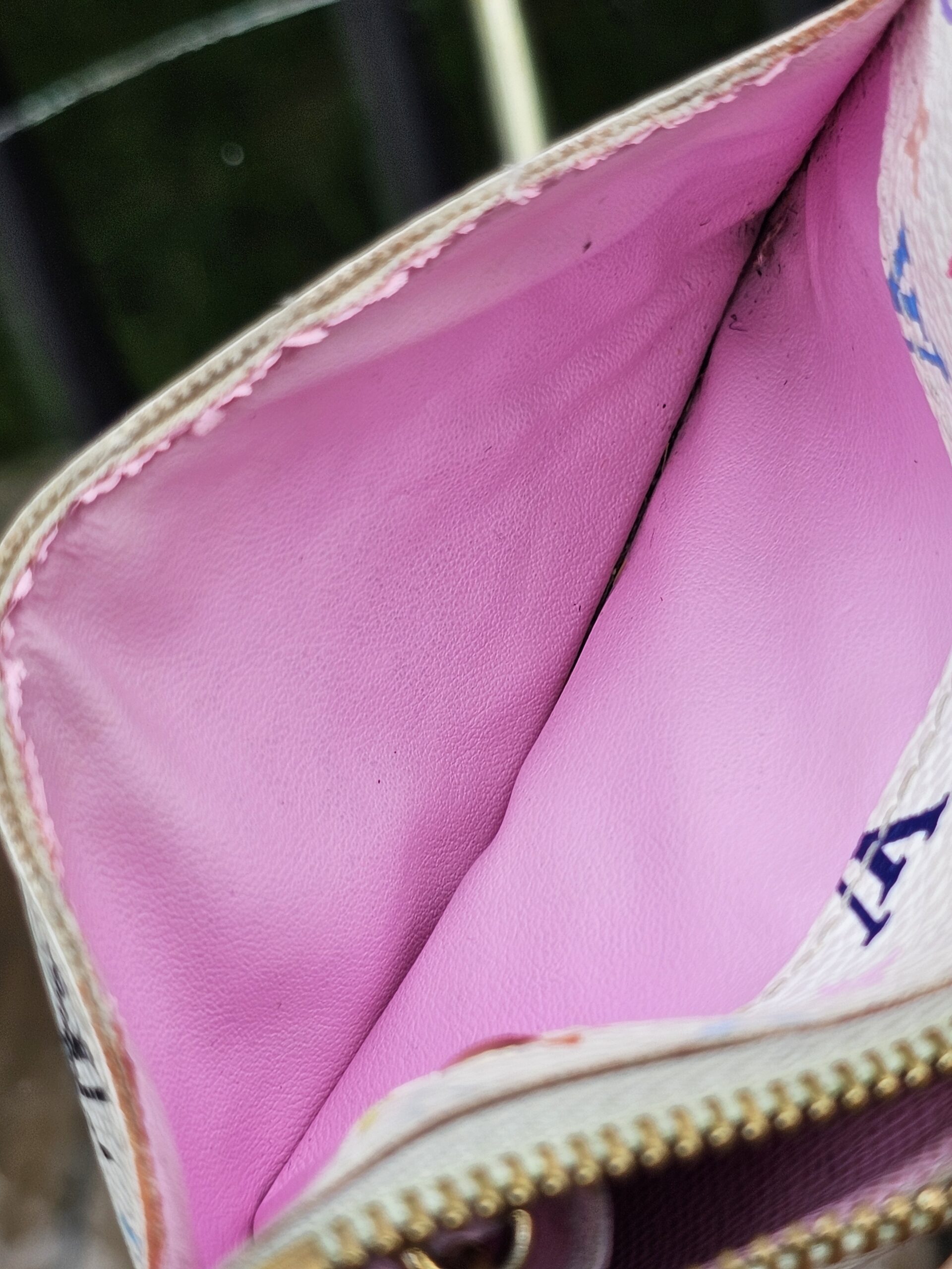 White Multicolor Key Pouch - Image 10