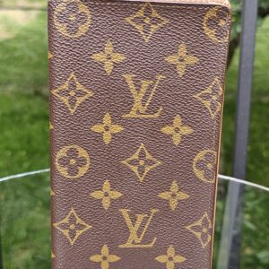 Monogram CheckBook Wallet