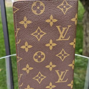Monogram CheckBook Wallet - Image 3