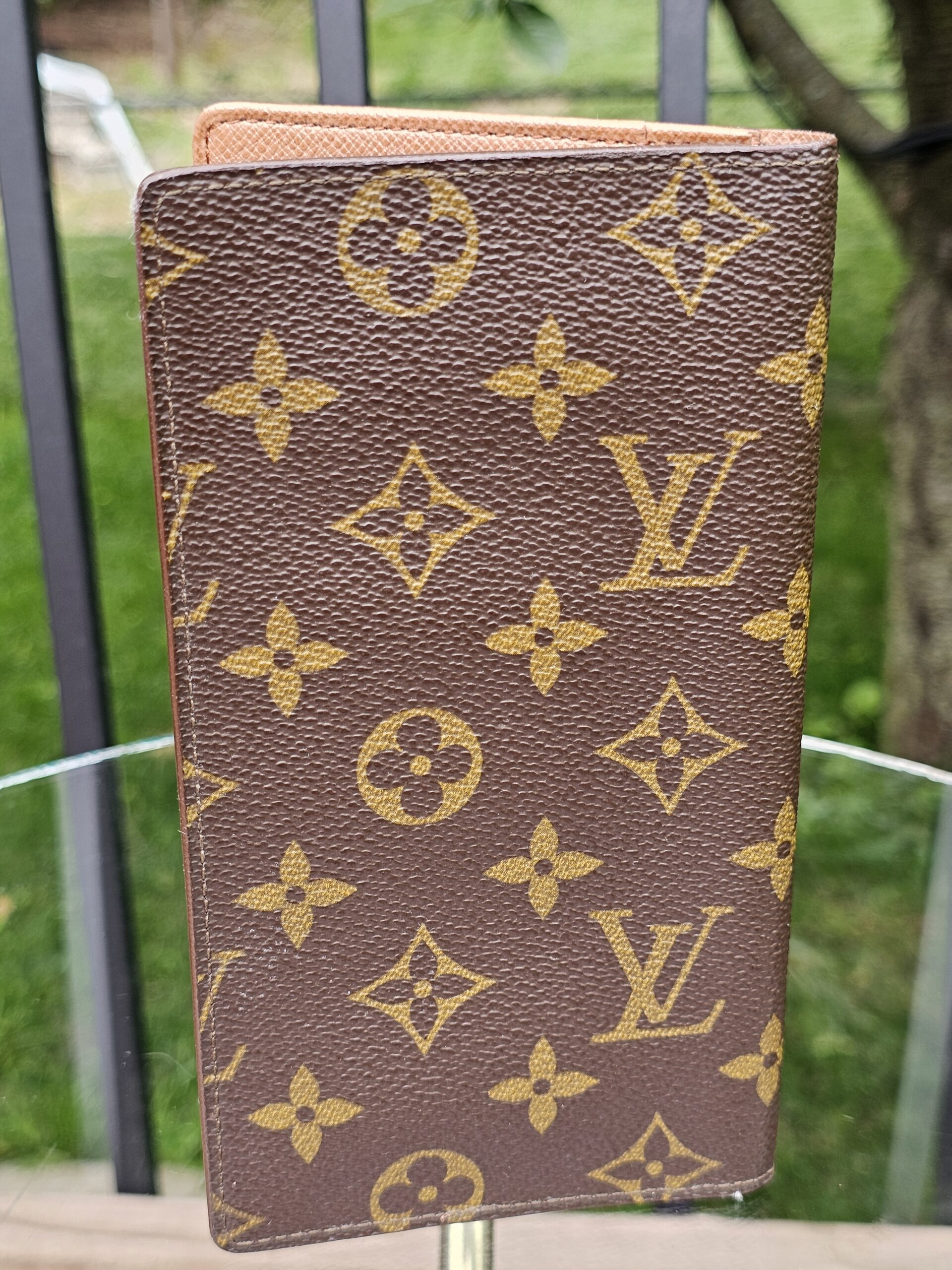 Monogram CheckBook Wallet - Image 3