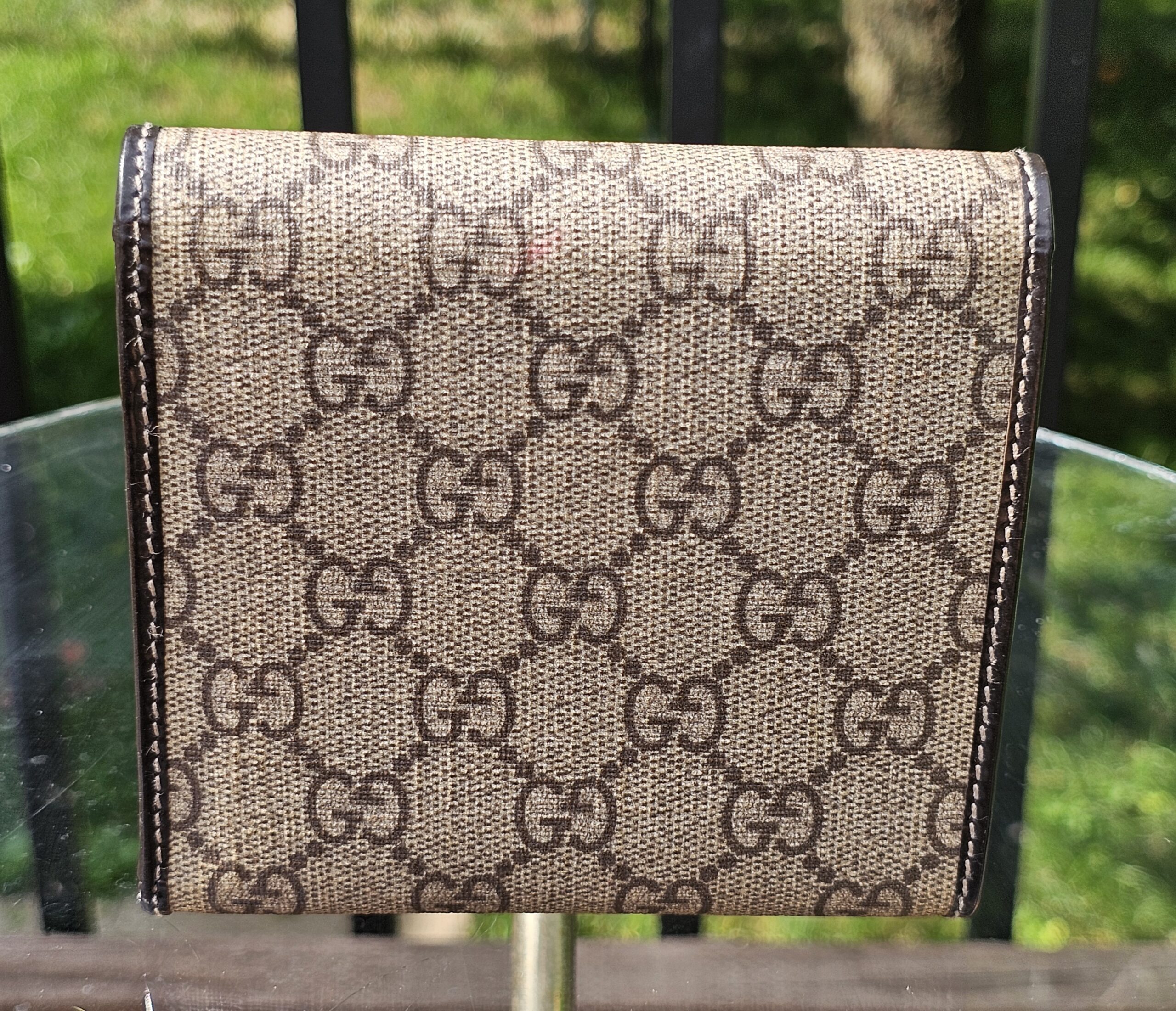 Gg tattoo heart tri fold wallet - Image 3