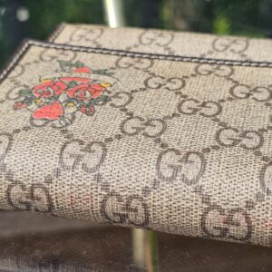 Gg tattoo heart tri fold wallet - Image 4