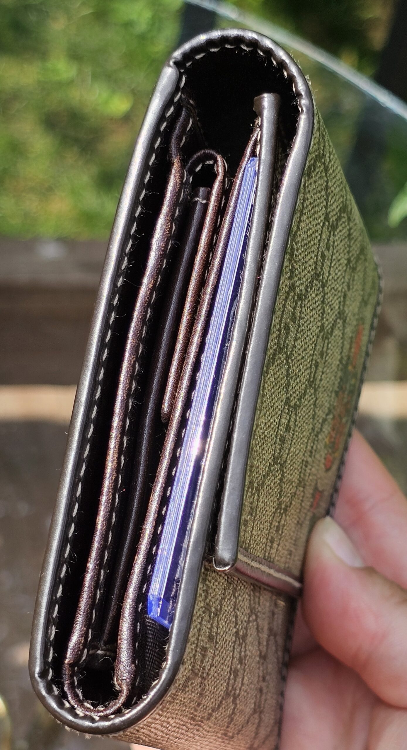 Gg tattoo heart tri fold wallet - Image 16