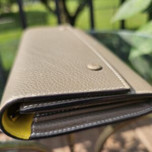 Drummed Leather Large Wallet - Image 4