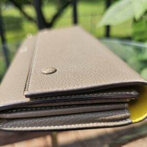 Drummed Leather Large Wallet - Image 5