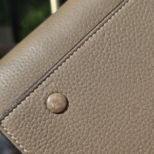 Drummed Leather Large Wallet - Image 6