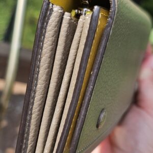 Drummed Leather Large Wallet - Image 9