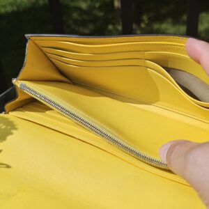 Drummed Leather Large Wallet - Image 14