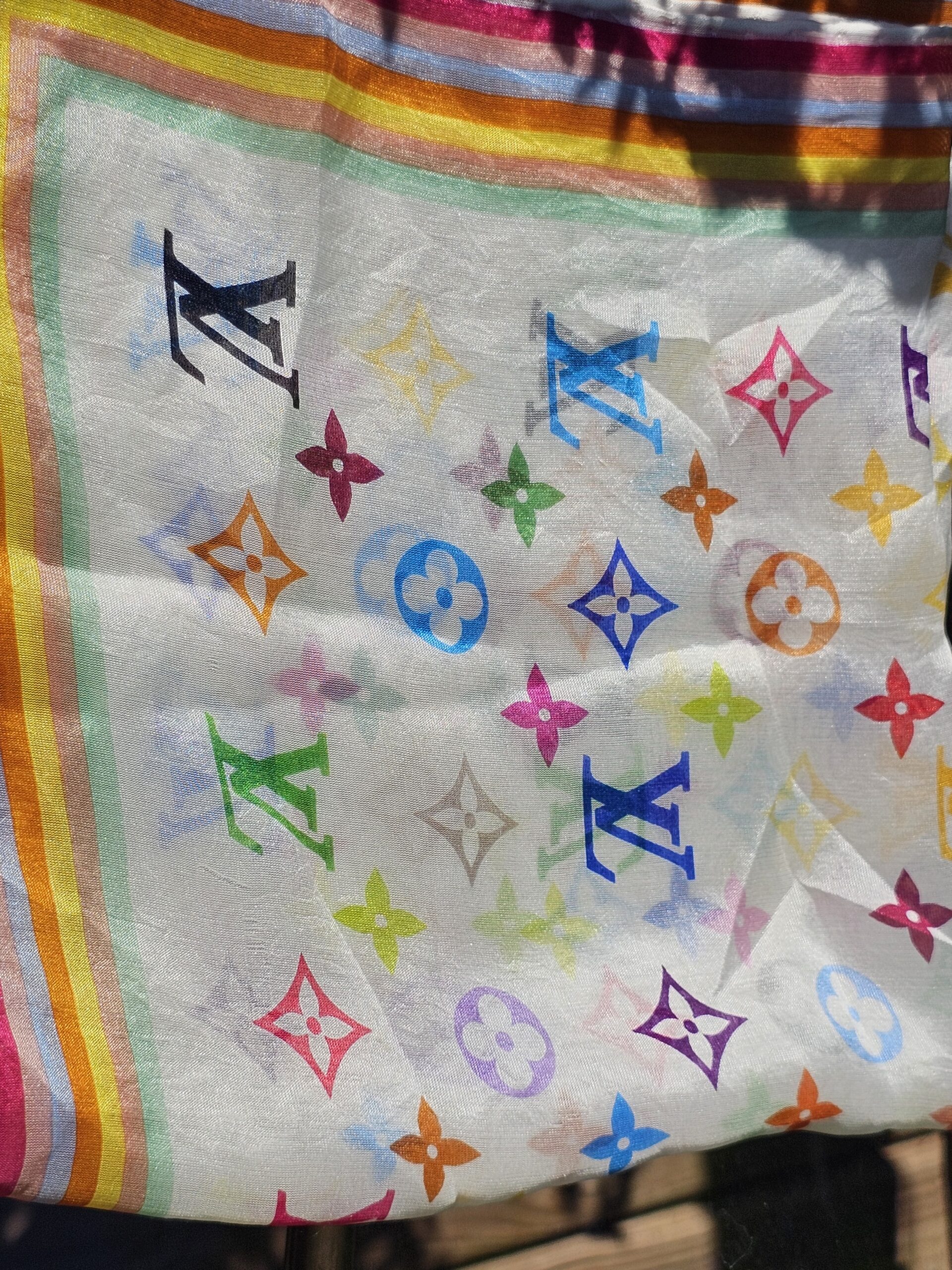 Silk Multicolor Square - Image 8