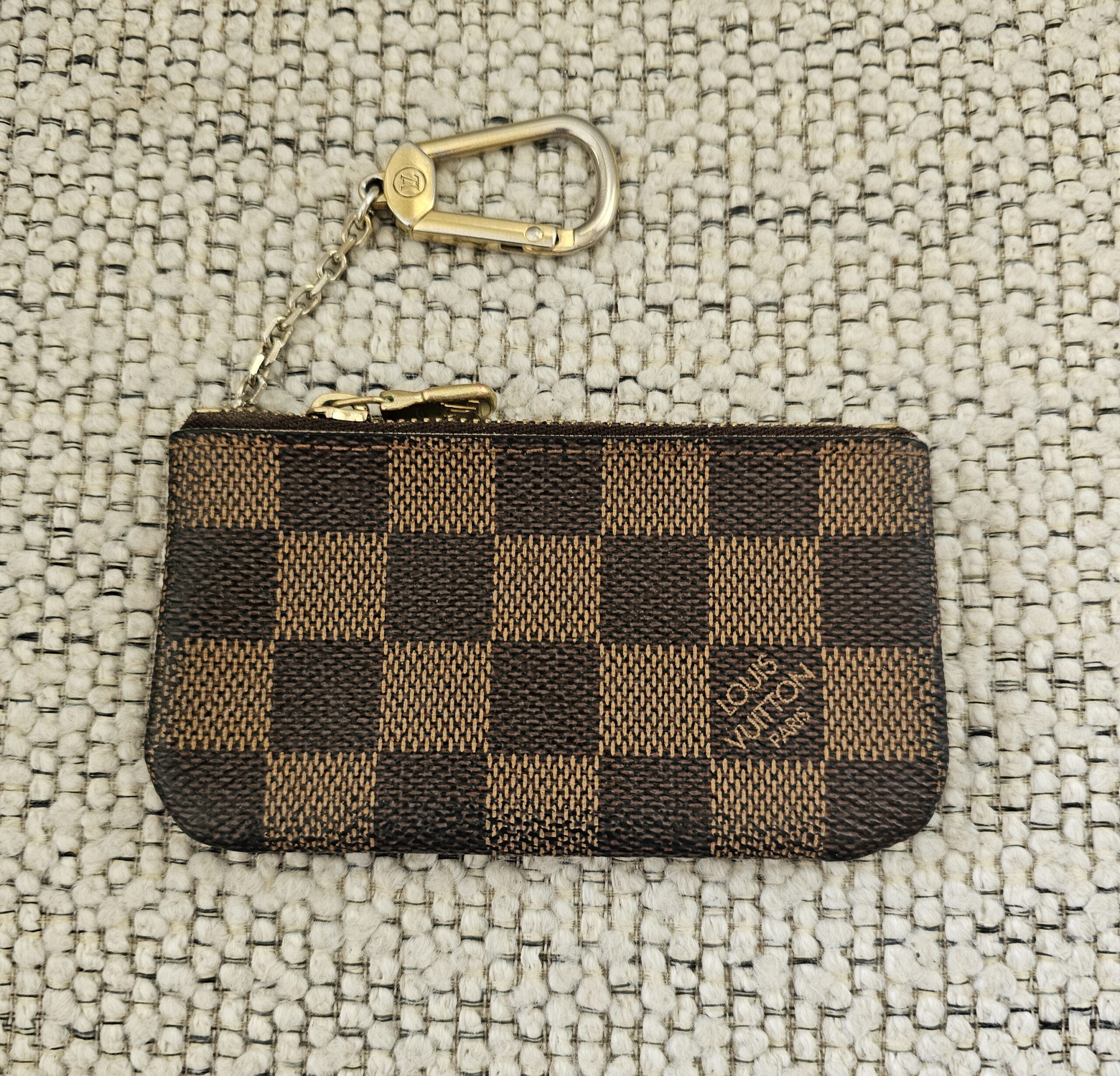 Damier Ebene Key Pouch