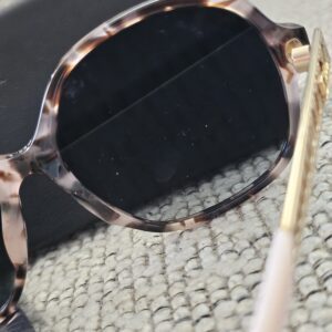 Oval Havana Sunglasses C D - Image 5