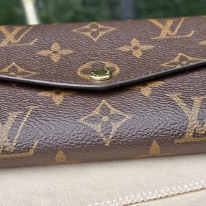 Sarah Canvas Wallet Monogram - Image 7