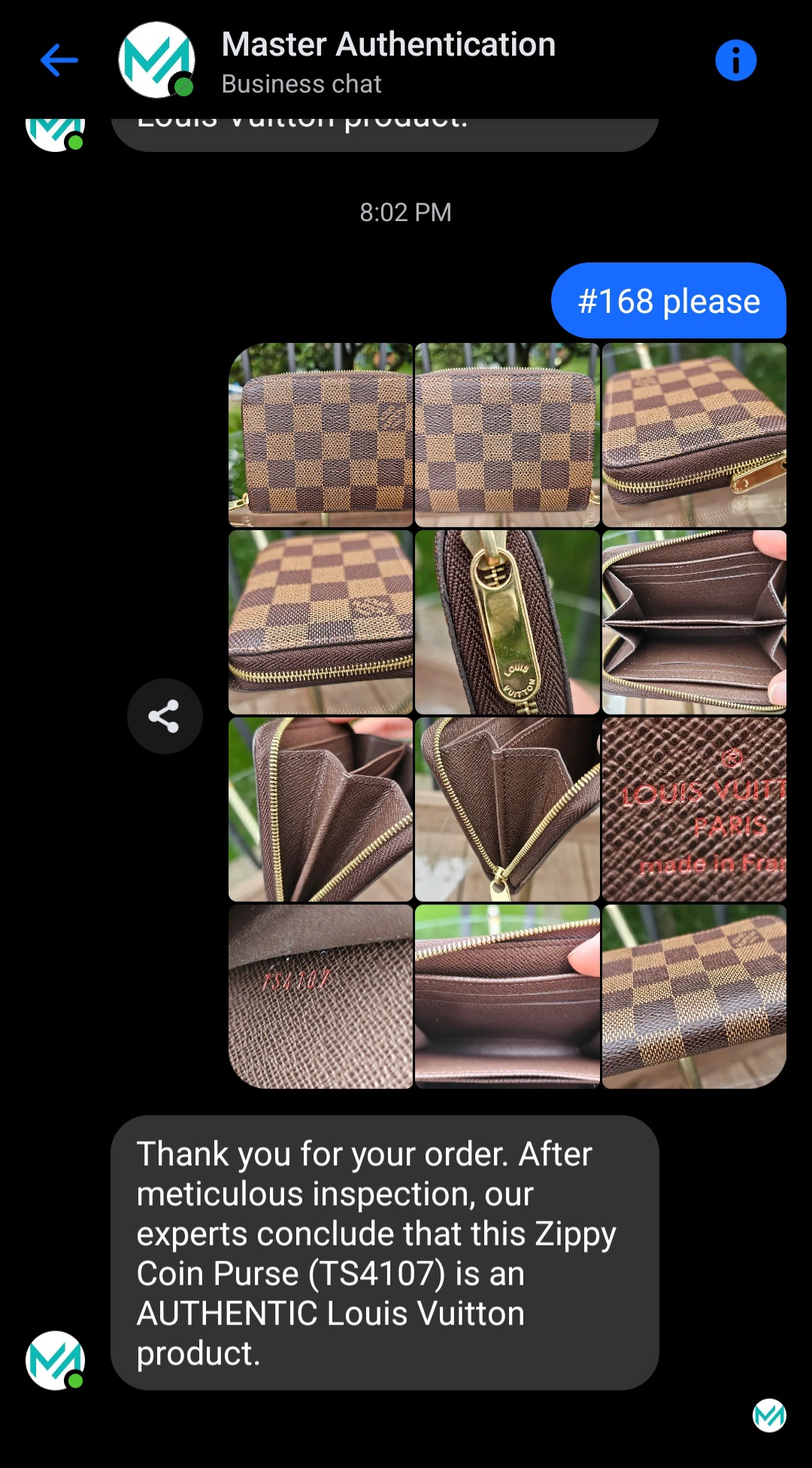 Damier ebene zippy compact - Image 15
