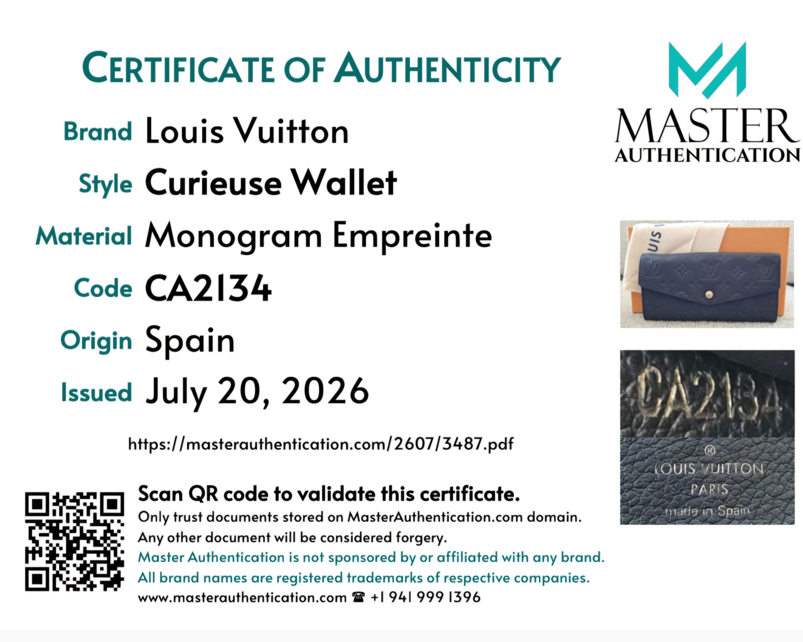 Curieuse Black Wallet - Image 21
