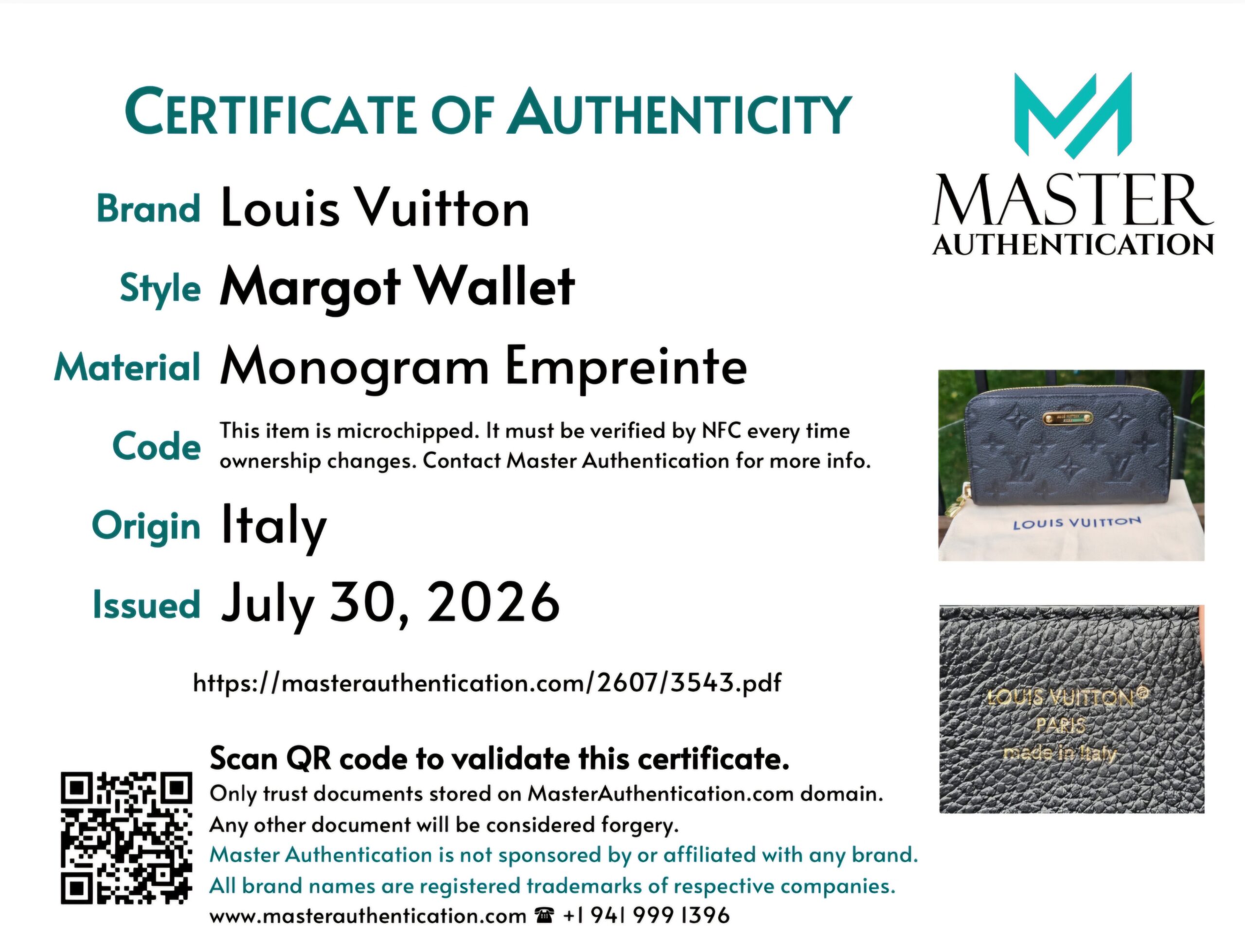 Margot Empreinte Black Wallet - Image 18