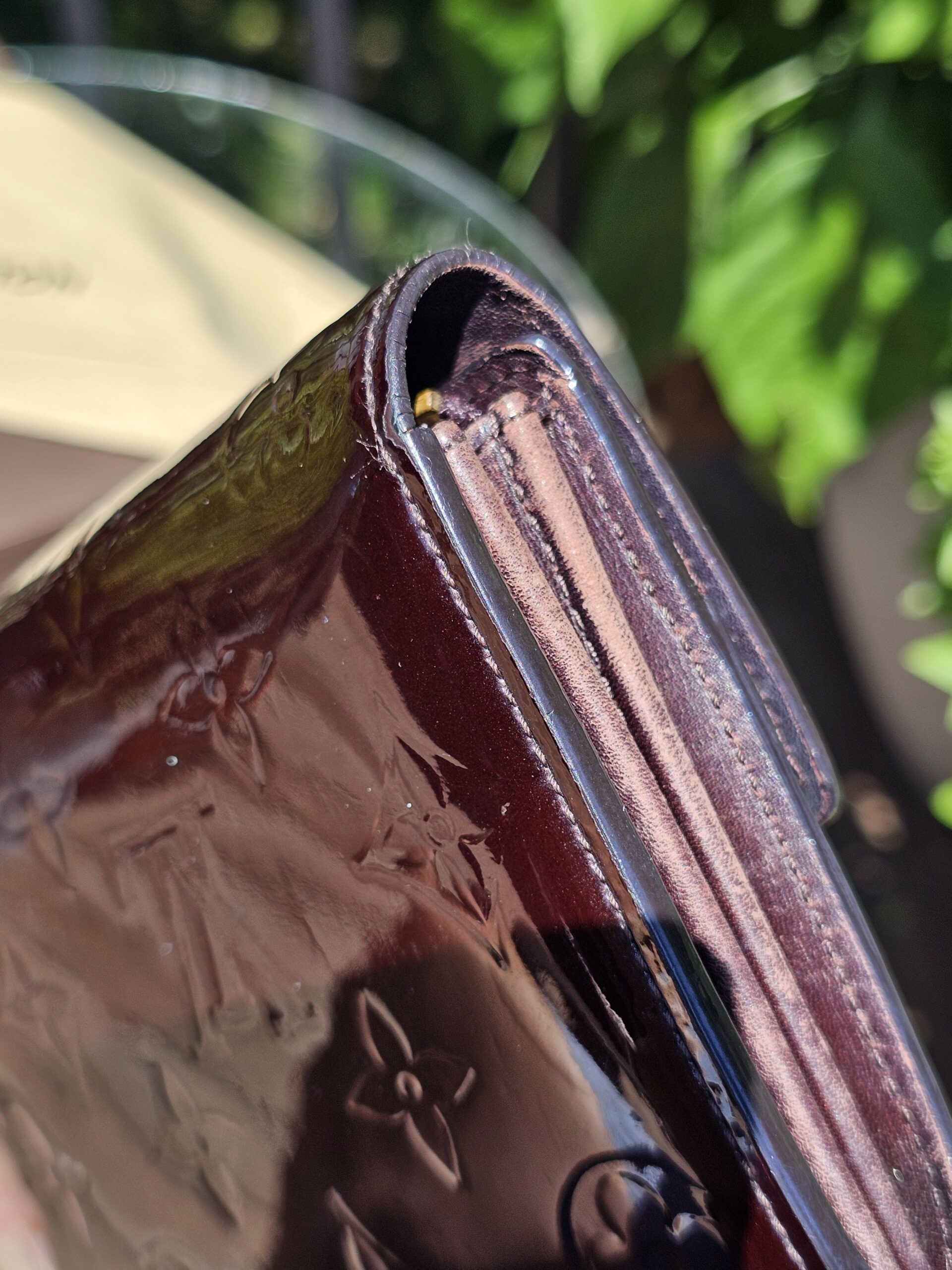 Louis Vuitton Vernis Leather Amarante - Image 7
