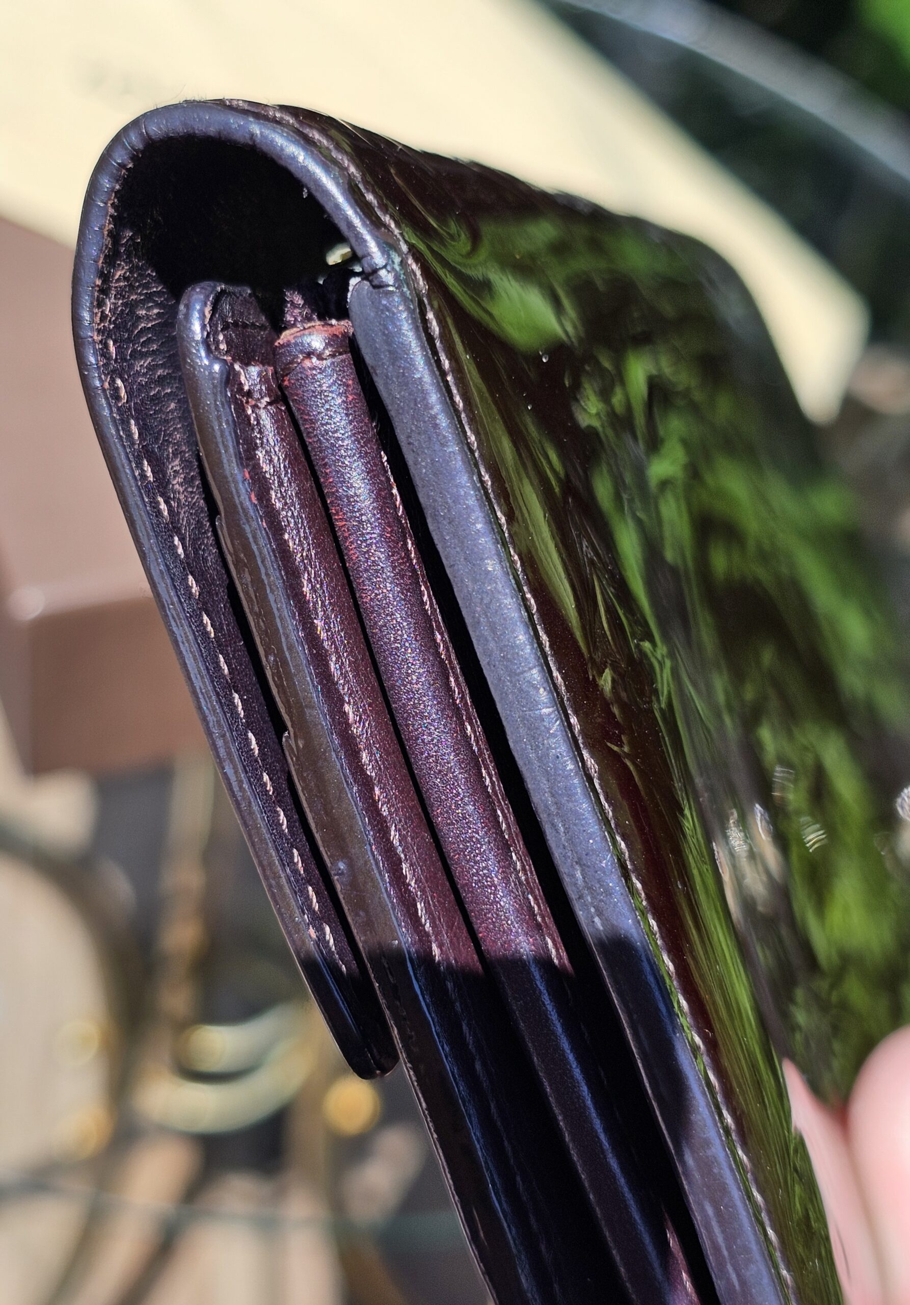 Louis Vuitton Vernis Leather Amarante - Image 8