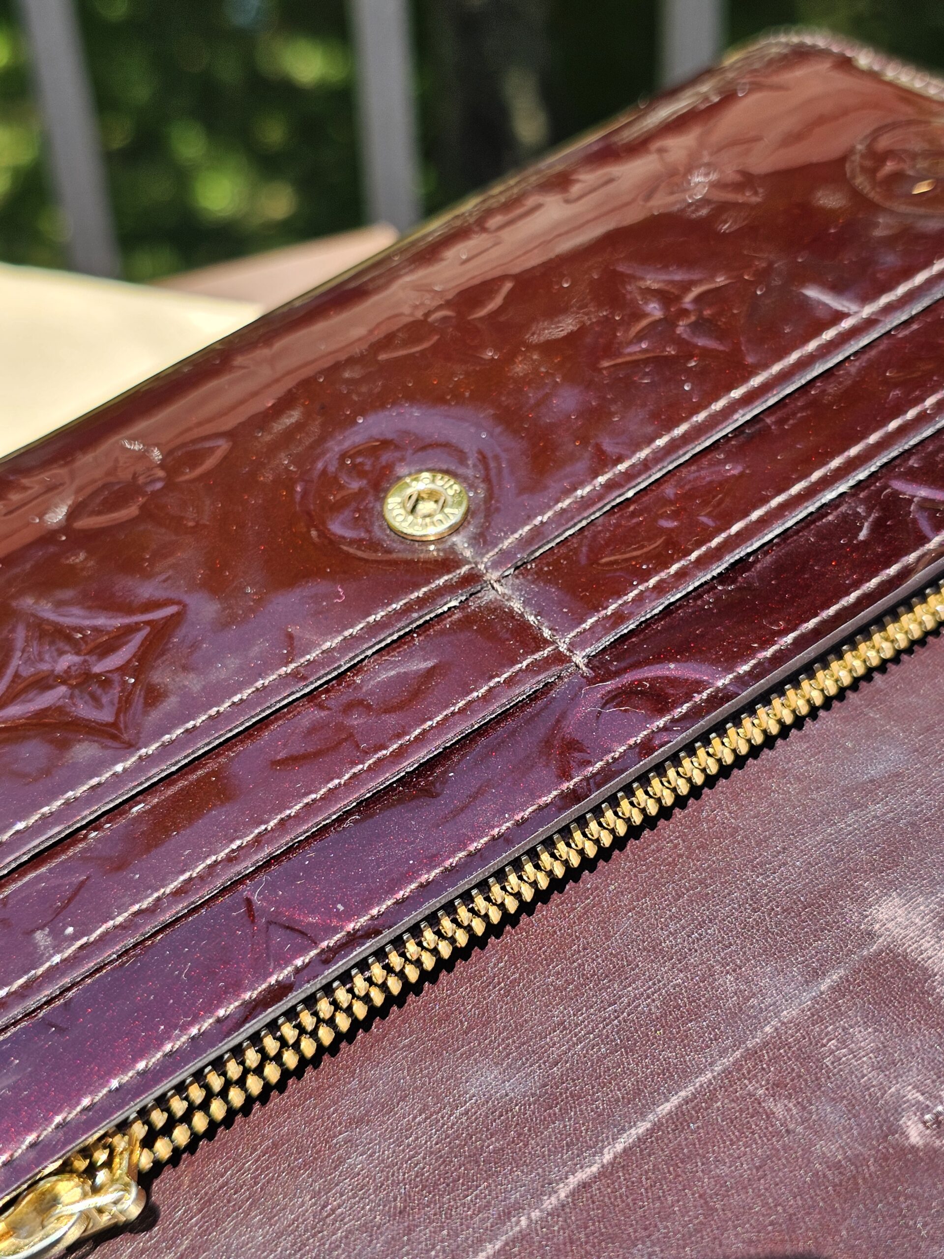 Louis Vuitton Vernis Leather Amarante - Image 13
