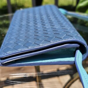 Bottega Veneta Intrecciato Weave Wallet on Strap - Image 5