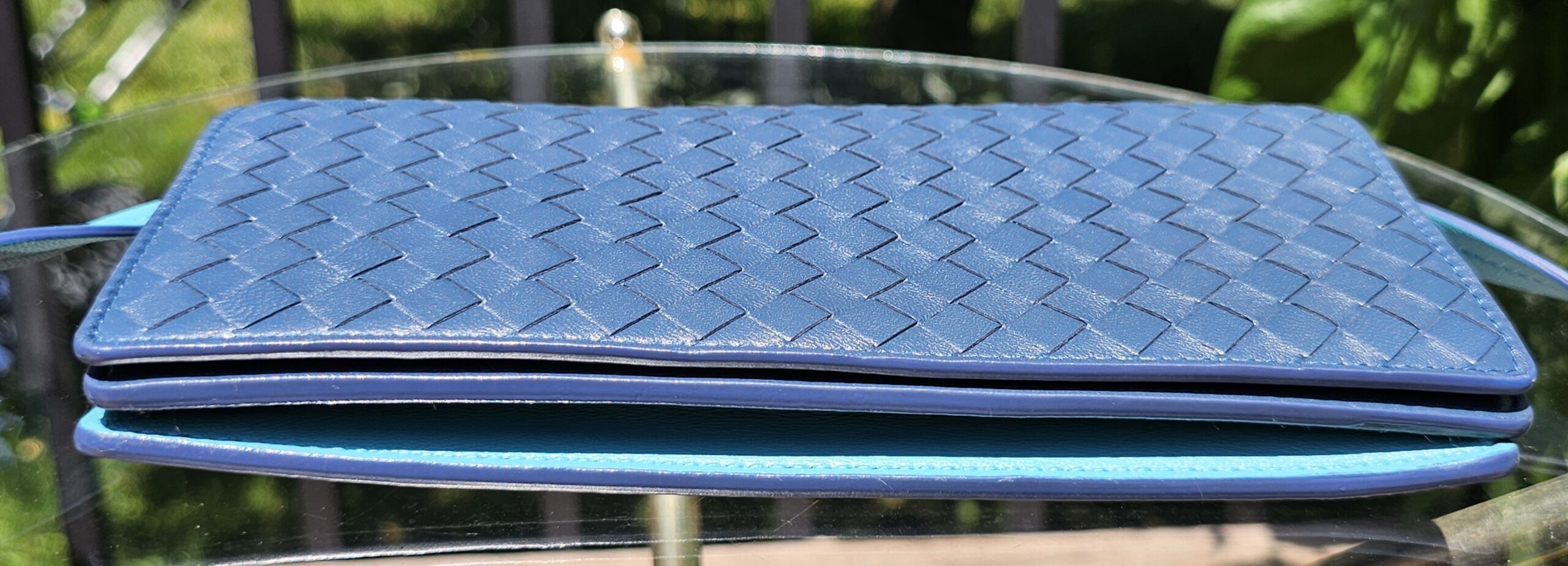 Bottega Veneta Intrecciato Weave Wallet on Strap - Image 7