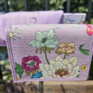 Gucci Flora GG Card Case Wallet – Lavender (Limited Edition) - Image 3