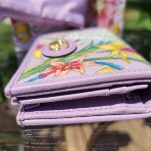 Gucci Flora GG Card Case Wallet – Lavender (Limited Edition) - Image 5