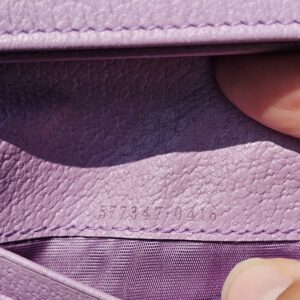 Gucci Flora GG Card Case Wallet – Lavender (Limited Edition) - Image 11