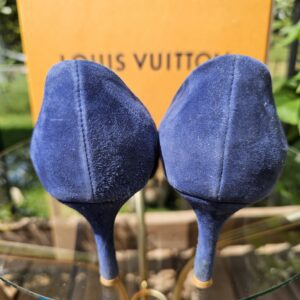 Louis Vuitton Kitten V Seude Heels - Image 8
