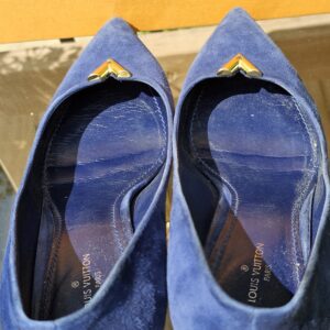 Louis Vuitton Kitten V Seude Heels - Image 9