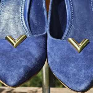 Louis Vuitton Kitten V Seude Heels - Image 14
