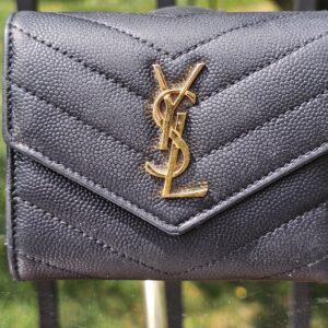YSL Trifold Compact Wallet