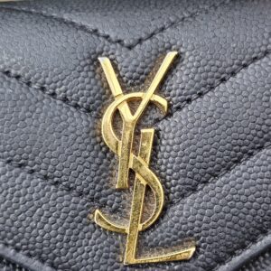 YSL Trifold Compact Wallet - Image 6