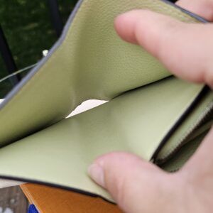 Louis Vuitton Clea Wallet Monogram Empreinte Leather Green Tea | Authentic LV Wallet - Image 12