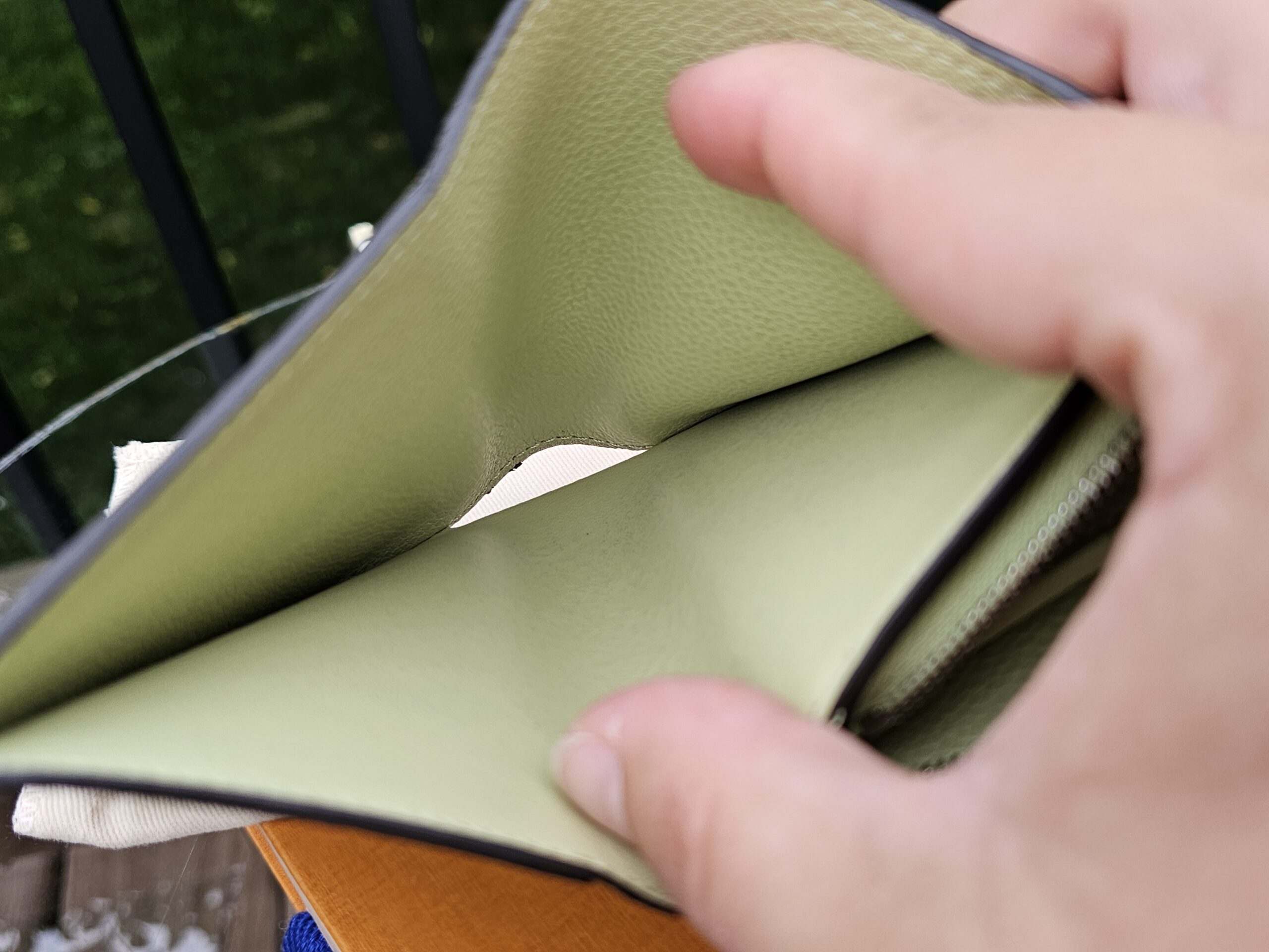 Louis Vuitton Clea Wallet Monogram Empreinte Leather Green Tea | Authentic LV Wallet - Image 12