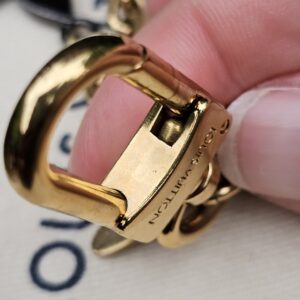 Louis Vuitton Kaleido V Bag Charm & Key Holder M67377 Gold & Silver Metal - Image 8