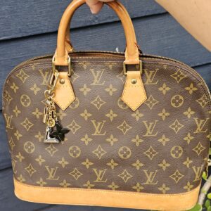 Louis Vuitton Kaleido V Bag Charm & Key Holder M67377 Gold & Silver Metal - Image 10